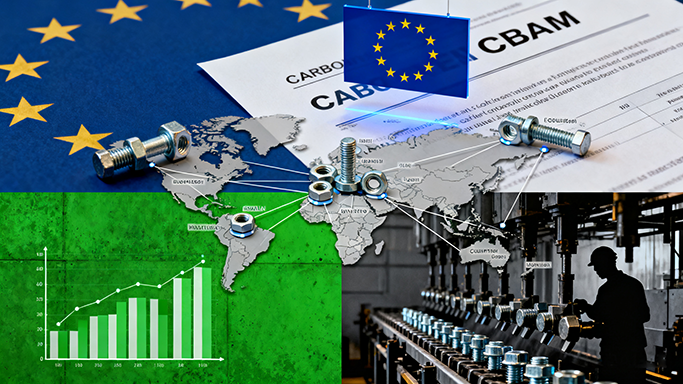 EU's kulstoftold træder i kraft i 2026 og påvirker Kinas handel med fastener